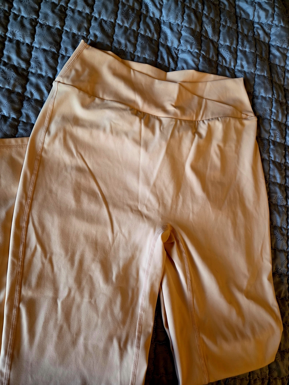 High-Rise Peach Yoga Leggings